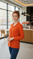 Orange shirt